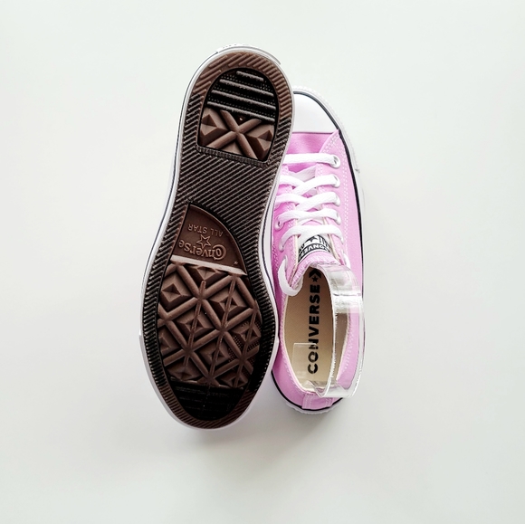 Converse CTAS OX Peony Pink White Black Youth 3 - Picture 5 of 6